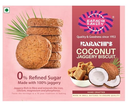 Image of Karachi Coconut Jaggery Biscuits 400gm