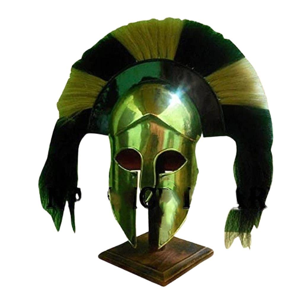 NauticalMart Brass Greek Corinthian Helmet Spartan Helmets