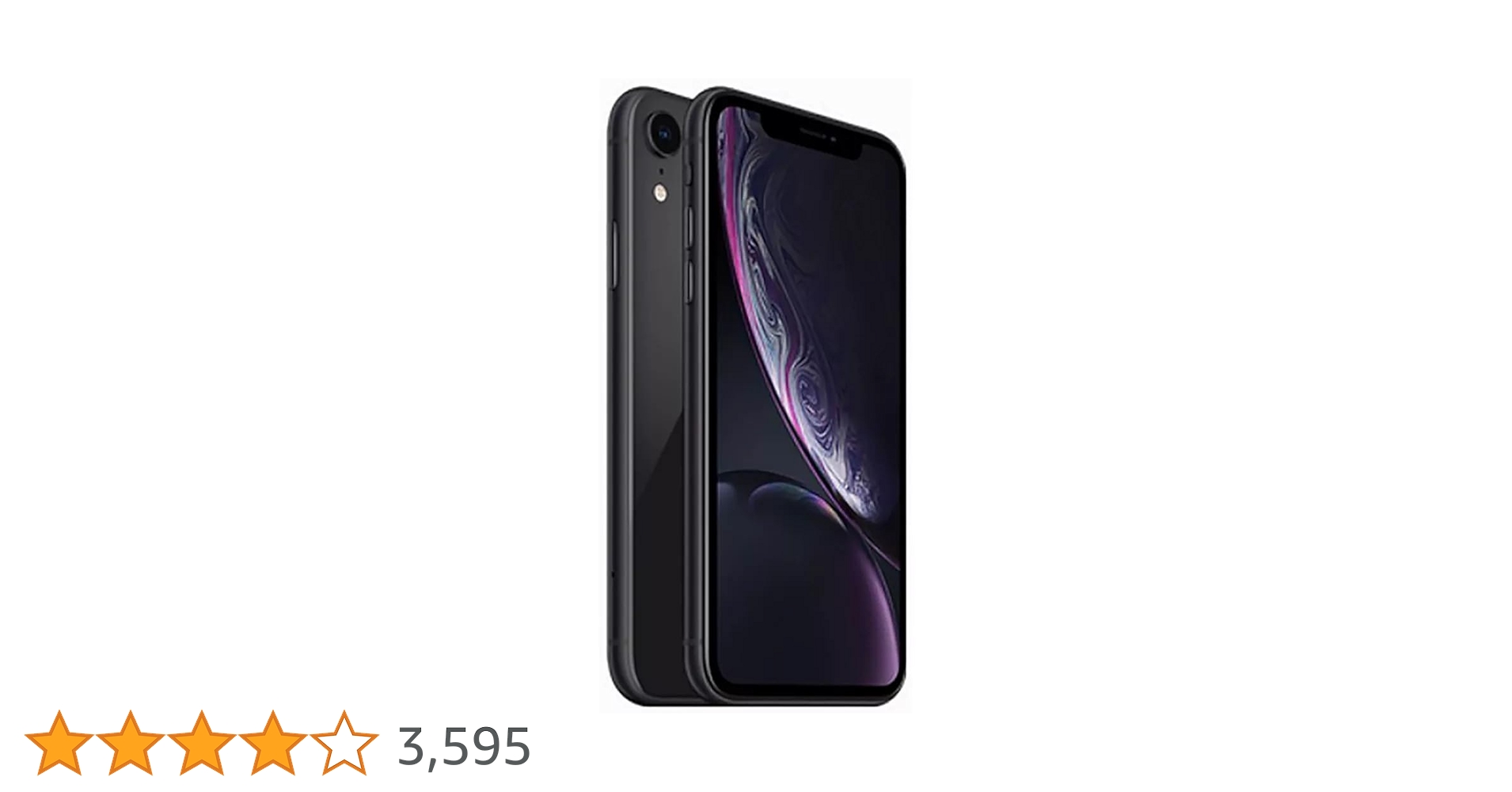 Apple iPhone XR, US Version, 128GB, Black - Unlocked