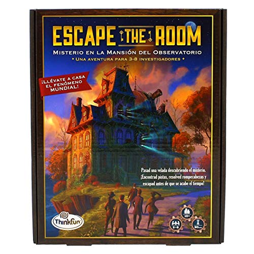 Jeu de société escape room avec énigmes interactives pour 3 à 8 joueurs