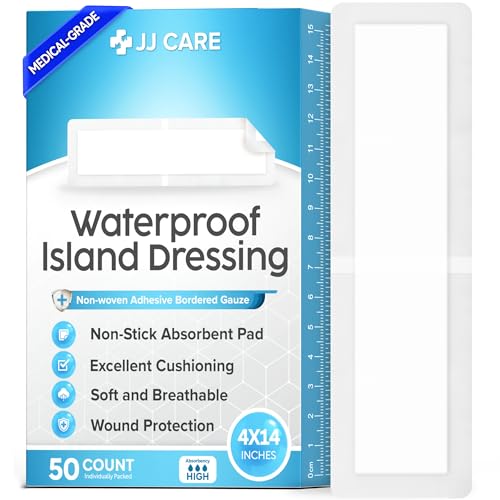 Island Dressing 4x14, 50ct, Cuidado de Heridas y Apósitos, Impermeable, FSA&HSA miniatura 1