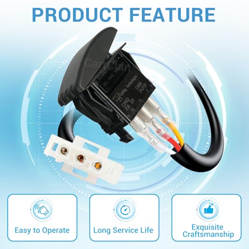 Image of Forward Reverse Switch Fit for Yamaha Golf Carts, #JU2-H2917-00-00 JR1-H2917-10 JR1-H2917-20