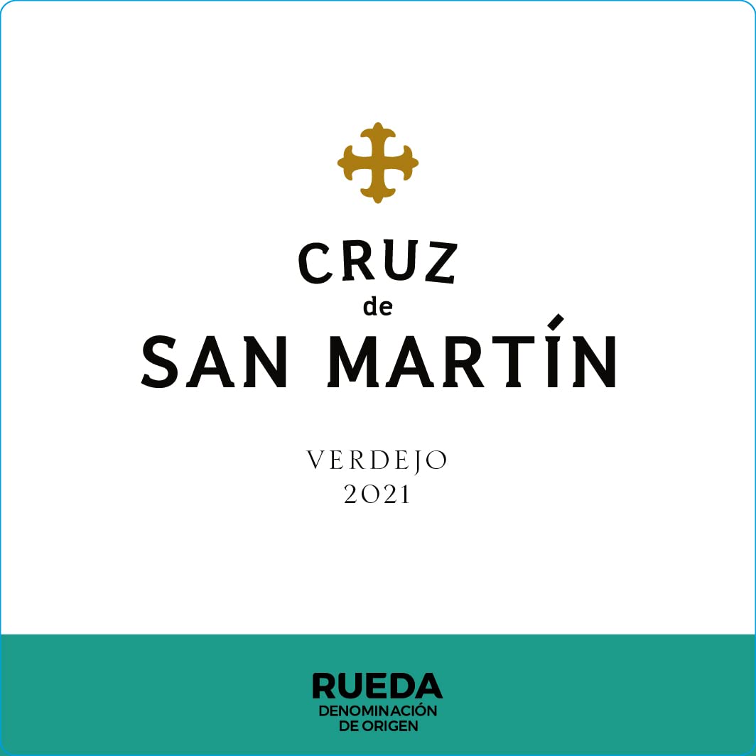 Vino Blanco Verdejo x6 Cruz de San Martín D.O RUEDA 6 botellas