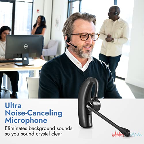 Leitner Lh280 Wireless Office Headset With Mic - Computer And Telephone Headset - Phone Headsets For Office Phones – On-Ear Premium Lite #TOP1