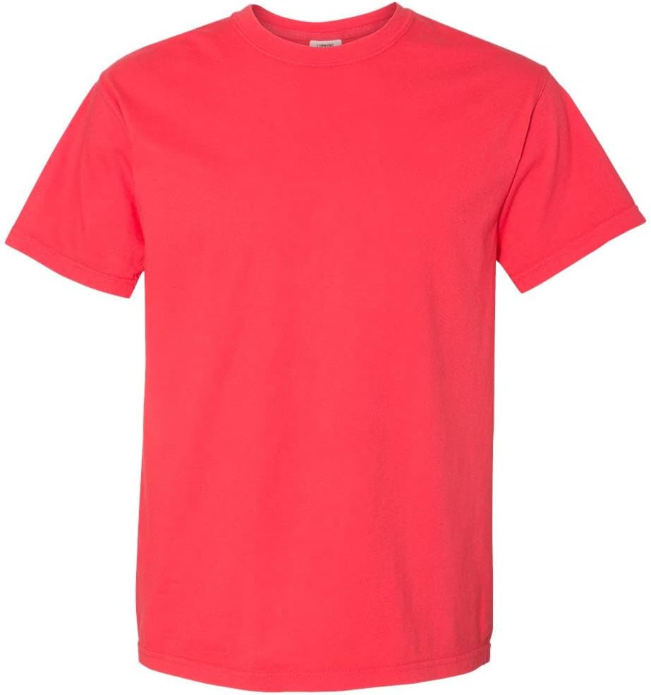 Comfort Colors Men's Adult Short Sleeve Tee, Style 1717 (Large, Paprika)
