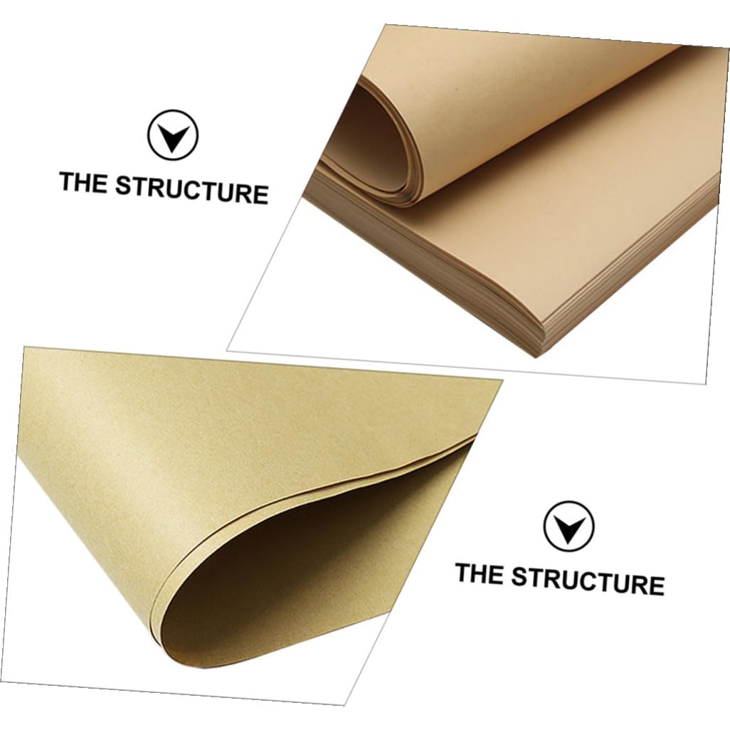 WRITWAA 40Blätter Geschenkpapier Kraftpapier Blumenverpackungspapier Einfarbiges Dekopapier Für Blumensträuße Robustes Geschenkpapier Für Bastelprojekte