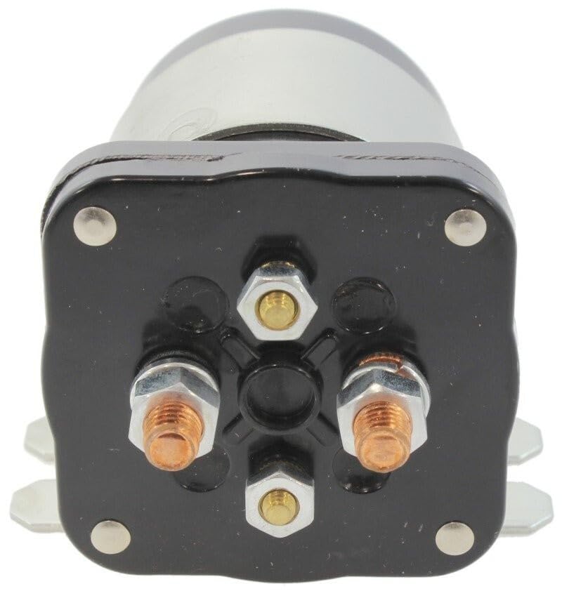 Replacement for Relay Solenoid Switch 12 Volt 200 Amp Flat Base Continuous Replaces 586-105111 Mod-U26Q-3164
