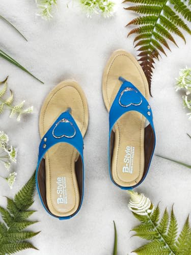 Image of B-Style Branded casual sandals for women trendy casual footwear for womens Soft Premium wedge heels women stylish lightweight womens wedges daily fashion