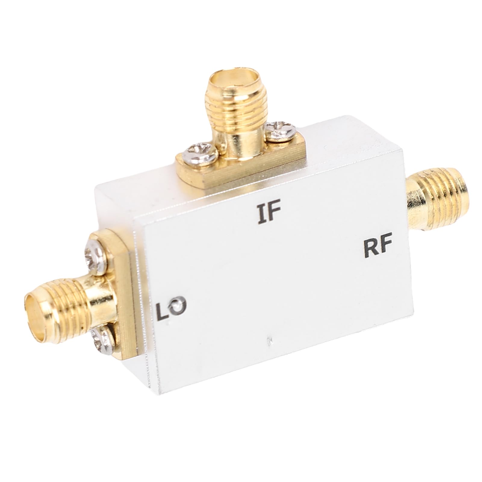 Aramox Mezclador RF Aleación de Aluminio 5 a 21 GHz Convertidor RF hacia Arriba y hacia Abajo Conector SMA K Pérdida de Conversión de 8 a 12 DB para Pruebas de Señal de Banda C X KU e Integración de