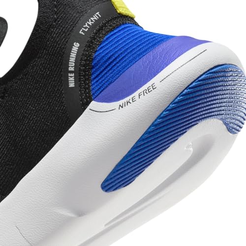 Image of Nike Mens Free RN FK Next Nature-Black /HIGH Voltage-Racer BLUE-FB1276-003-6UK, Running