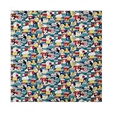 Bandana con diseño de animales de dibujos animados, turbante para mujeres y hombres, estilo urbano, turbante unisex para el pelo de mujer y hombre, B, Talla única