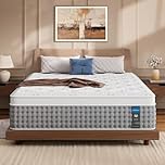 BedStory Firm Queen Mattress, 12 Inch Hybrid Matelas with Individual Pocket Coils, Mattress in a Box for Extra Lumbar Support ＆ Pressure Relief, Fiberglass-Free, CertiPUR-US Certified, 365-Night Trial