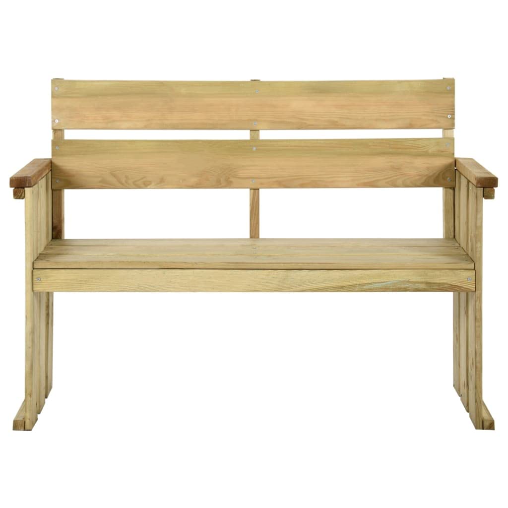 Fengshui Ławka ogrodowa, 121 cm, impregnowane drewno sosnowe