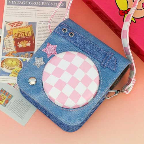 Bolso de Cámara Denim Sweetheart Compatible Fujifilm Mini 41 miniatura 5