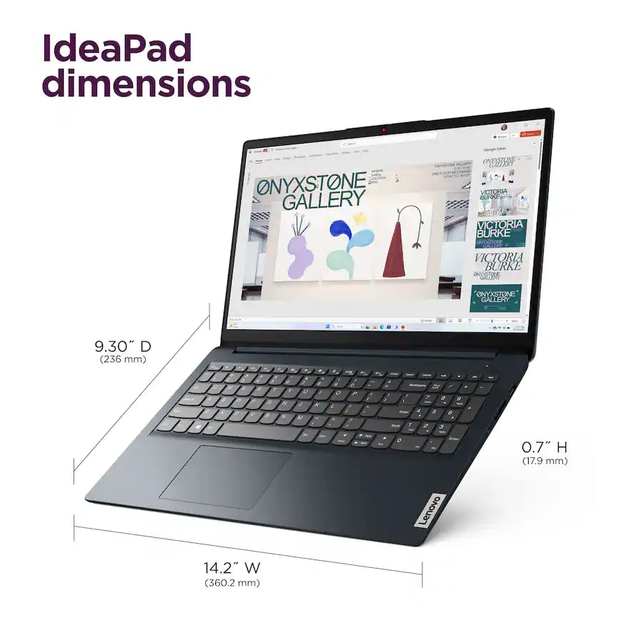 Amazon.com: Lenovo IdeaPad 1i Laptop, 15.6