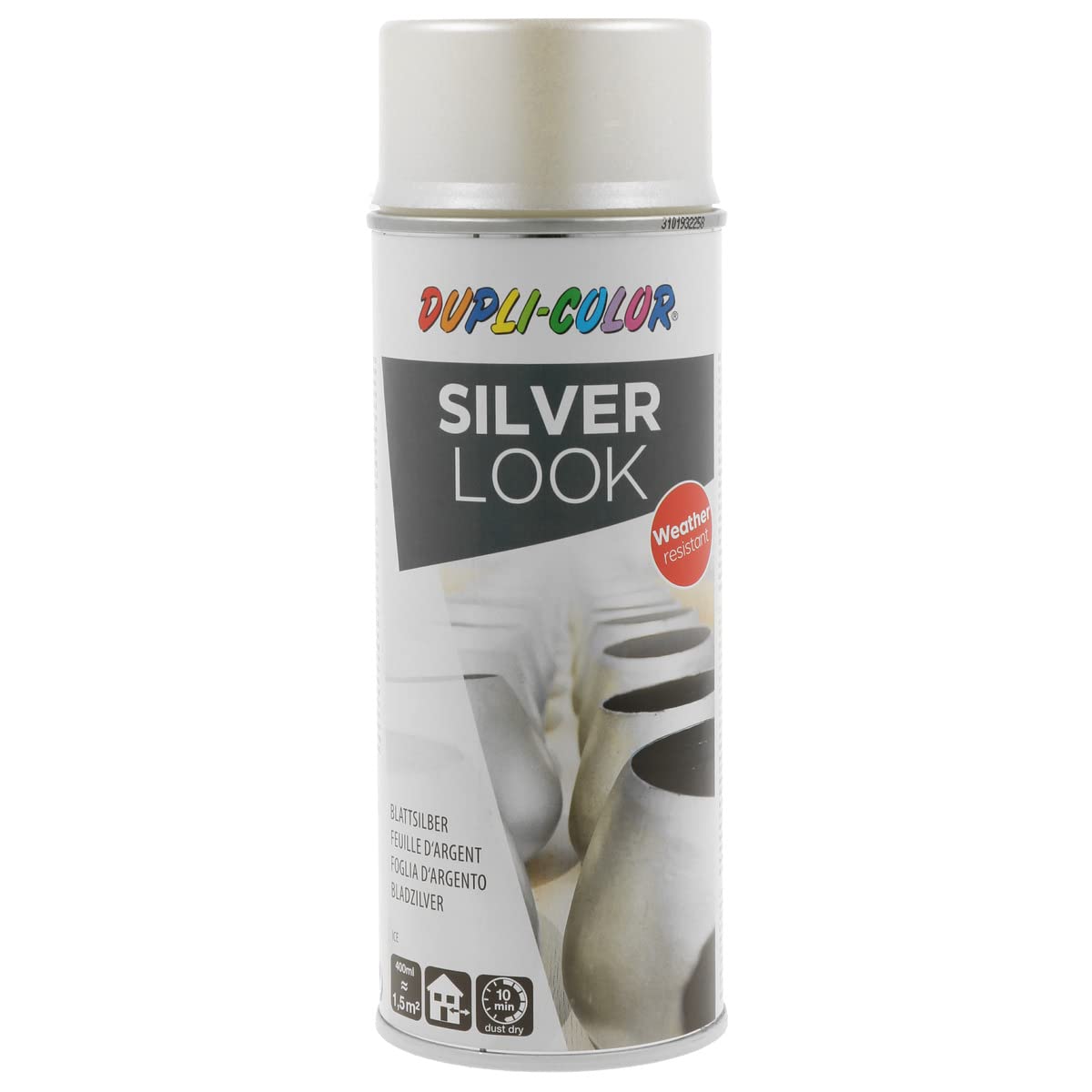 Duplicolor 290909 Spray Effet Feuille Argentée Ice, 400 ML