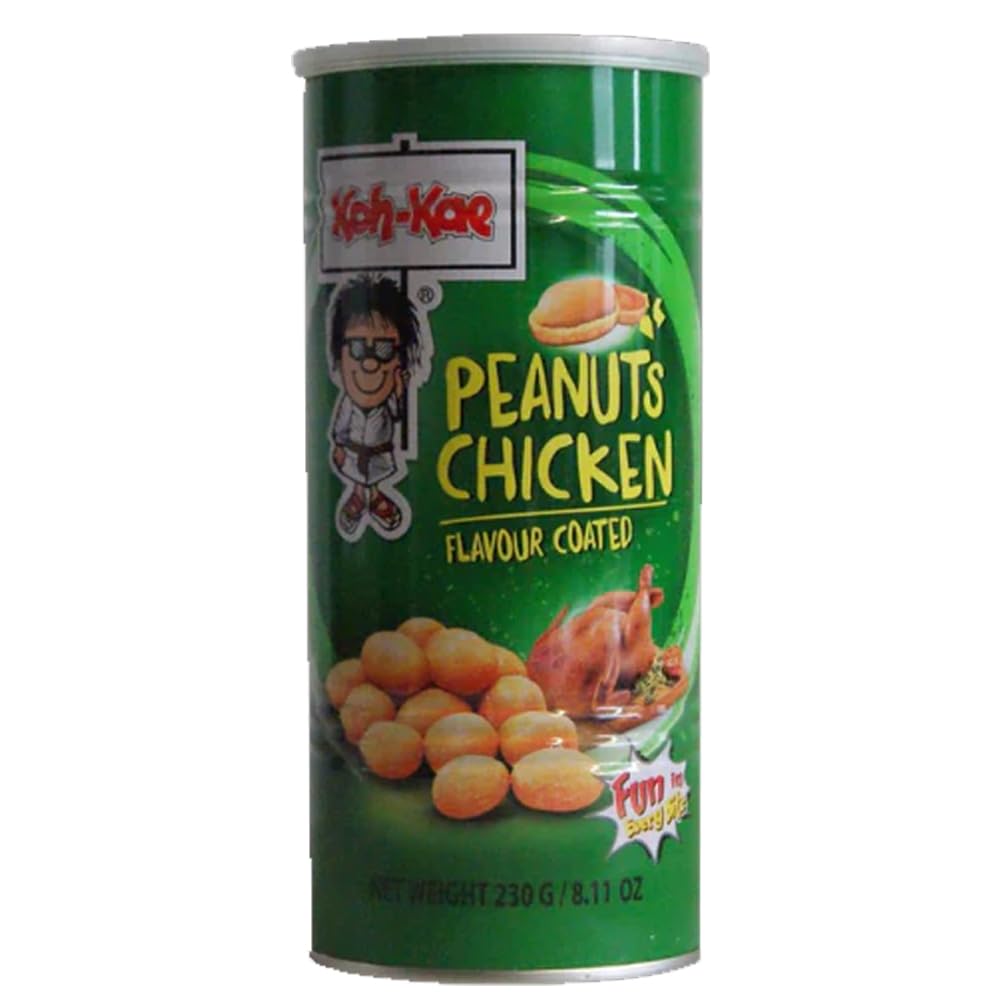 VSTARKoh-Kae Peanuts Crunchy Snack for Every Occasion Variety Pack (12, Chicken 230g)