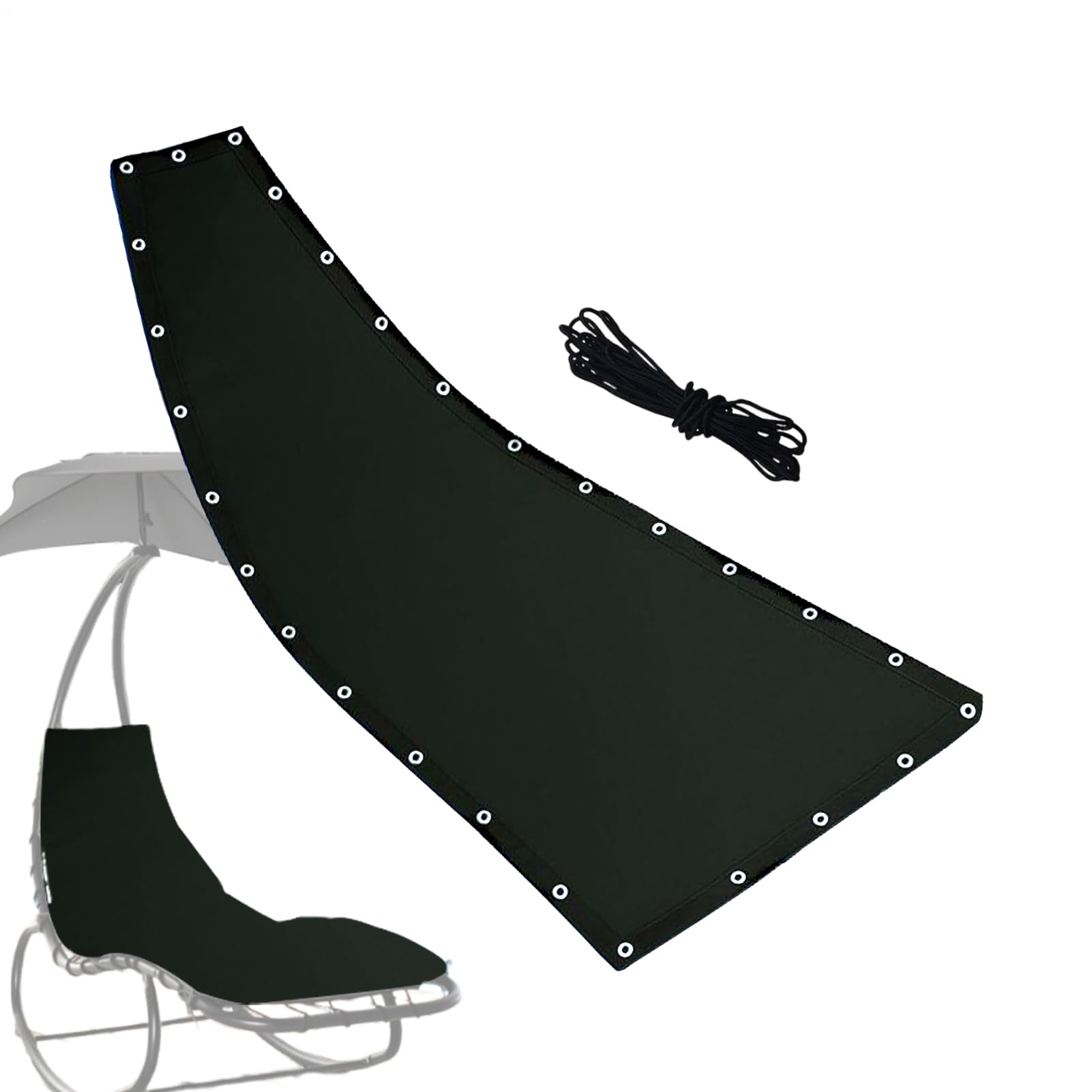Tissu de Remplacement pour Chaise Balancelle | Filet pour Hamac Imperméable - Meuble Terrasse pour Hamacs Jardin Terrasse Intérieur Extérieur