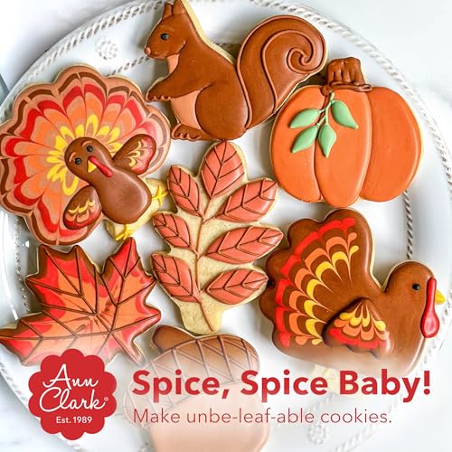 Thanksgiving Turkey Cookie Cutter, 3.75" Made in USA by Ann Clark