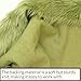 Bianna Olive Green Faux Fur Fabric, 60 inches Wide Options, American Seller, Luxury Shag Shaggy Material for Crafting, Sewing, Costumes, Fursuits, Home Decor (10x60 inches)