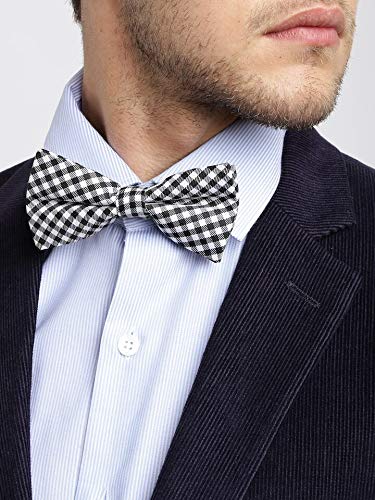 Image of Tuxedo Neck bow tie for Infants,Kids,Toddlers, Boys,Men - Hand sewn & Handcrafted