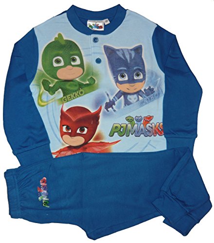 Pigiama pj masks caldo cotone taglia 4 anni