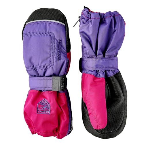 Image of Hestra Baby Zip Long Mitt (Child 1-9yrs) | Waterproof, Insulated Mittens for Toddlers & Kids for Winter & Playing in the Snow