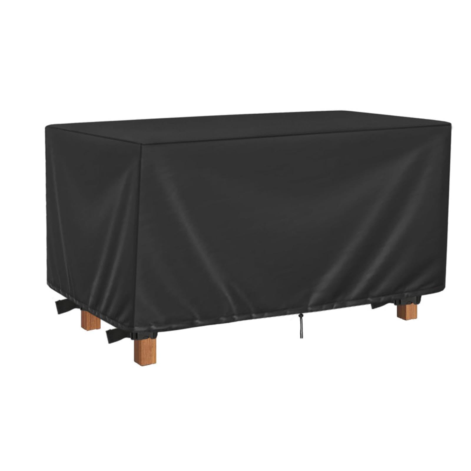 AEXOIO Out Door Furniture Cover 200x140x65cm/LXWXH Covers for Garden Furniture,420D Patio Dustproof, Anti-UV Rainproof with Windproof Buckles Rectangular Dining Set Cover Rectangular/Square