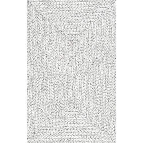 Nuloom Wynn Braided Indoor/Outdoor Area Rug, 12' X 15', Ivory #TOP2