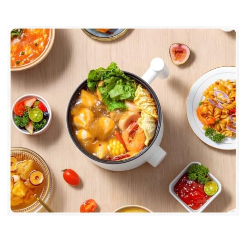 Image of SKYTONE Multipurpose Kettle With Ceramic Coating 1.5L | Non-Stick Cooker For Boil, Steam, Fry, Saute | Multi Cooker Kettle For Water, Milk, Egg, Tea, Soup, Babyfood, Rices
