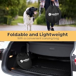 Veehoo Dog Playpen, Foldable Portable Puppy Dog Playpen, Anti-Collapse Pet Dog Play Pen Indoors, Cat Crate Cage Dog Kennel, Dog Playpen Outdoor Tent with Carring Case, CWWL2416CP