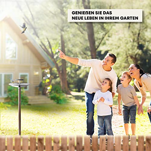 Mangeoire à oiseaux résistant aux intempéries ROODZ avec support inox durable - 8