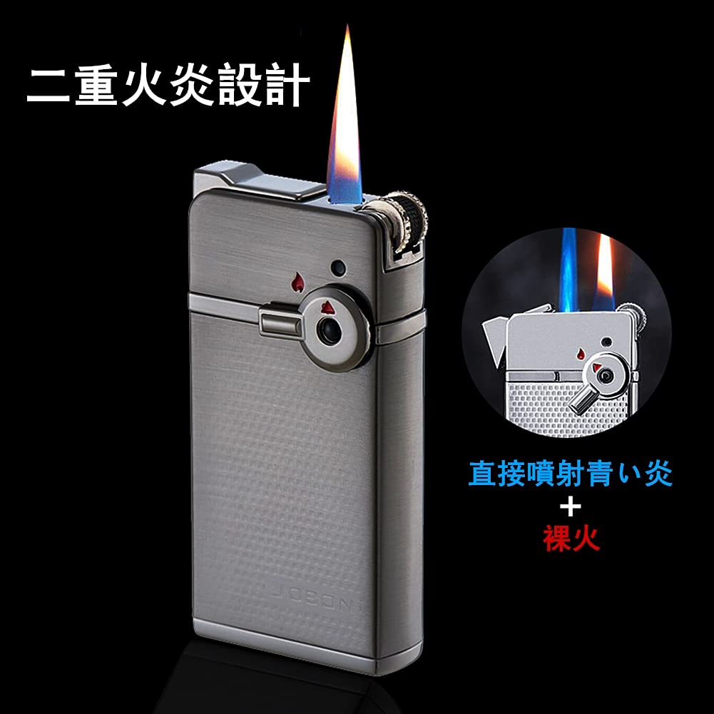 ガスライター2個 ZIPPO ジッポー 交換用 ガスライターインサイドユニット ダブル