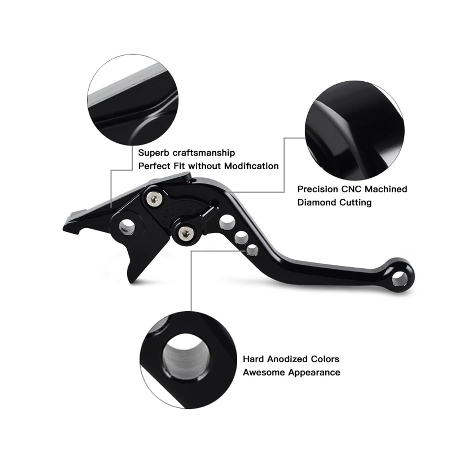Leva Frizione Leva Freno Set Leve Maniglia Regolabile Per KTM 390 ADVENTURE 390 ADV 390 Adventure Accessori Moto Ricambi(Style-C)