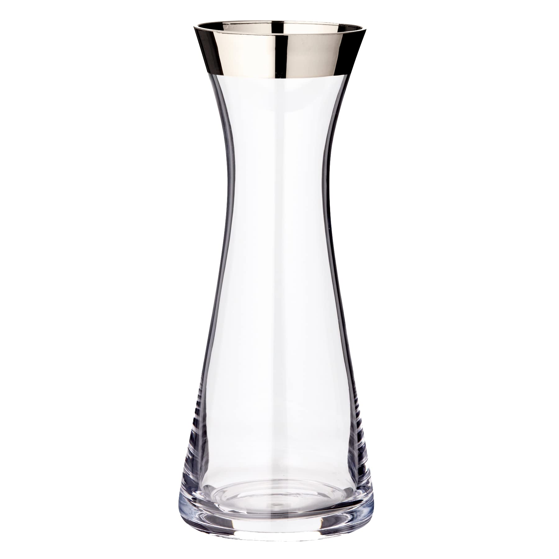 EDZARD Jarra "Hendrik" de cristal de platino, 0,8 litros, altura 27 cm