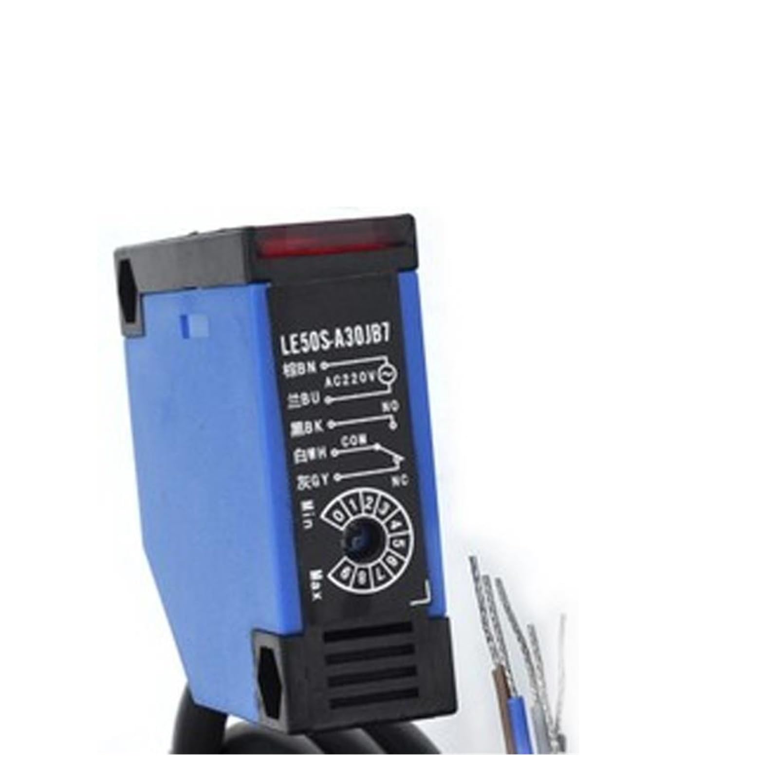 AC90-250V photoelectric sensor diffuse photoelectric switch infrared obstacle avoidance sensor Relay Output 30cm 50S-A30JB7