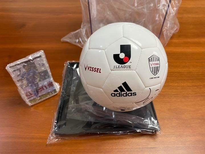 CONEXT24 サッカーボール 森保監督（日本代表監督）サイン入り