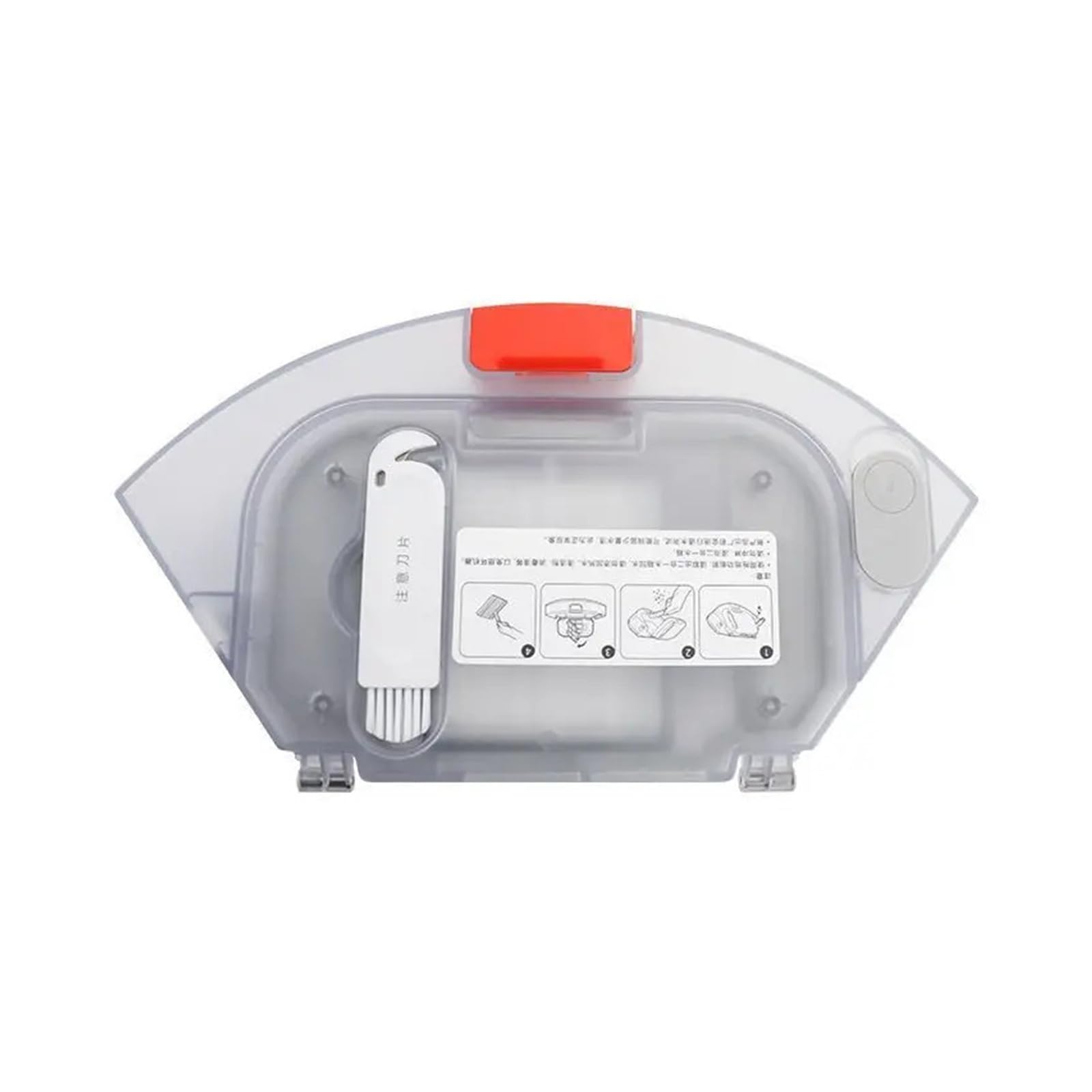 JWEINENL Water Tank+Dust Garbage Filter Box ， Compatible For Xiaomi ， S20 / D106 ，Robot Vacuum Cleaner Part