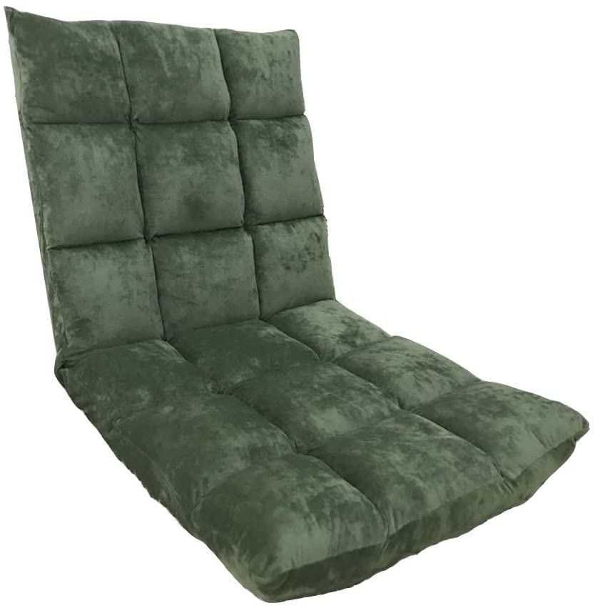 Chaise de jeu au sol pliable pour éviter le mal de dos siège ergonomique en mousse