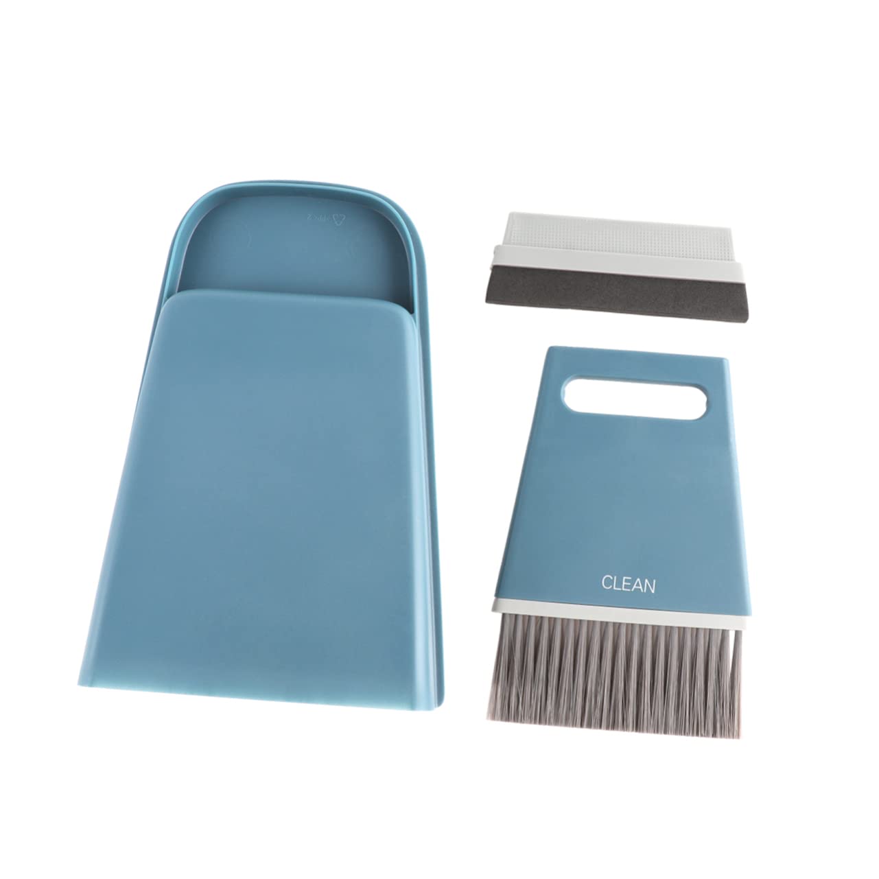 Didiseaon Household Broom and Dustpan Desktop Sweep Cleaning Brush Countertop Dustpan Car Dustpan and Broom Key Board Broom Household Broom Dustpan Brooms Outdoor Small Dustpan