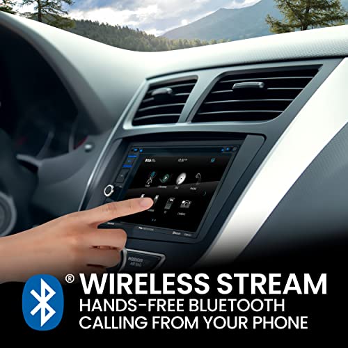 BOSS Audio Systems BV9364B Car Stereo DVD Player - Double Din, Bluetooth Audio/Hands-Free Calling, 6.2 Inch Touchscreen LCD Monitor, MP3 Player, CD, DVD, USB Port, SD, AUX Input, AM/FM Radio Receiver - Image 5