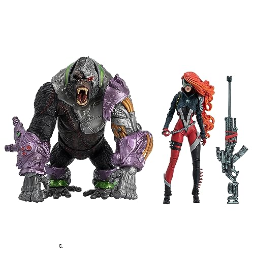 Mcfarlane Toys 90201 Spawn She-Spawn & Cygor Action Figure 2Pk thumb #1