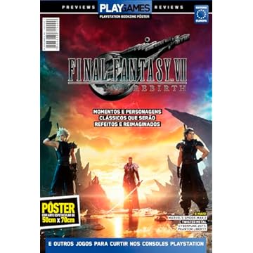 Capa do livro Superpôster PlayGames - Final Fantasy VII Rebirth