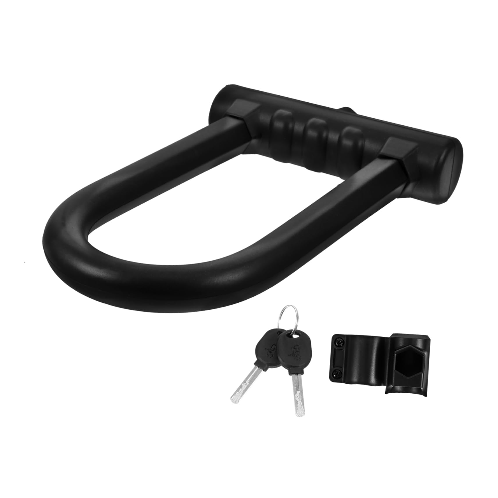 Lucchetto u Per Bicicletta Resistente All Usura in e Silicone Portatile e Per Sicurezza Della Mountain Bike