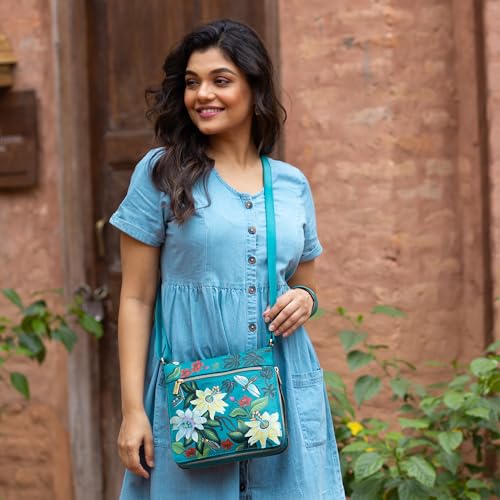 Anuschka Expandable Travel Crossbody-5503