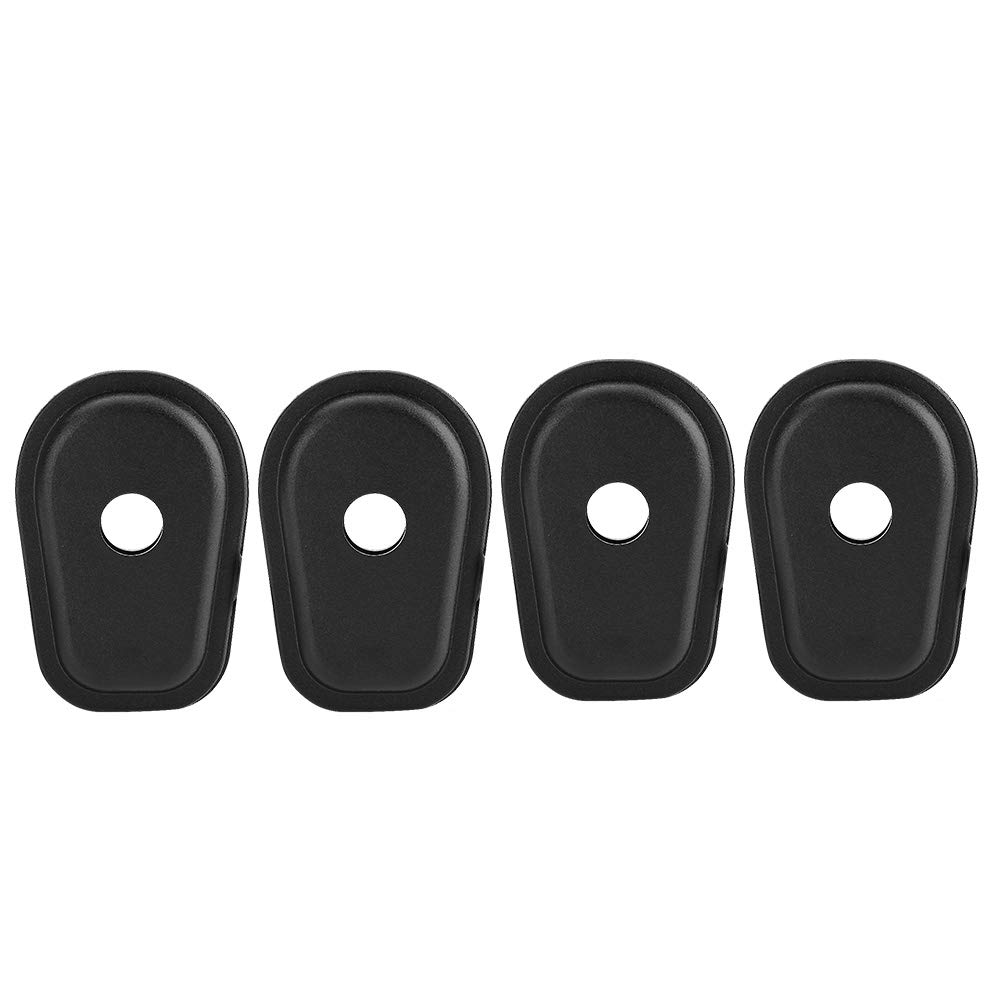 Joint de Phare, 4 Pcs Clignotants Joint Phare Avant entretoise Plaque d'adaptation dans Tige Trou Garnitures Clignotant tournez l