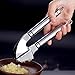 Produktbild JIA5 Knoblauchpresse, Knoblauch Fleischwolf Ingwer Brecher mit ergonomischem Griff für Home Chef Silber