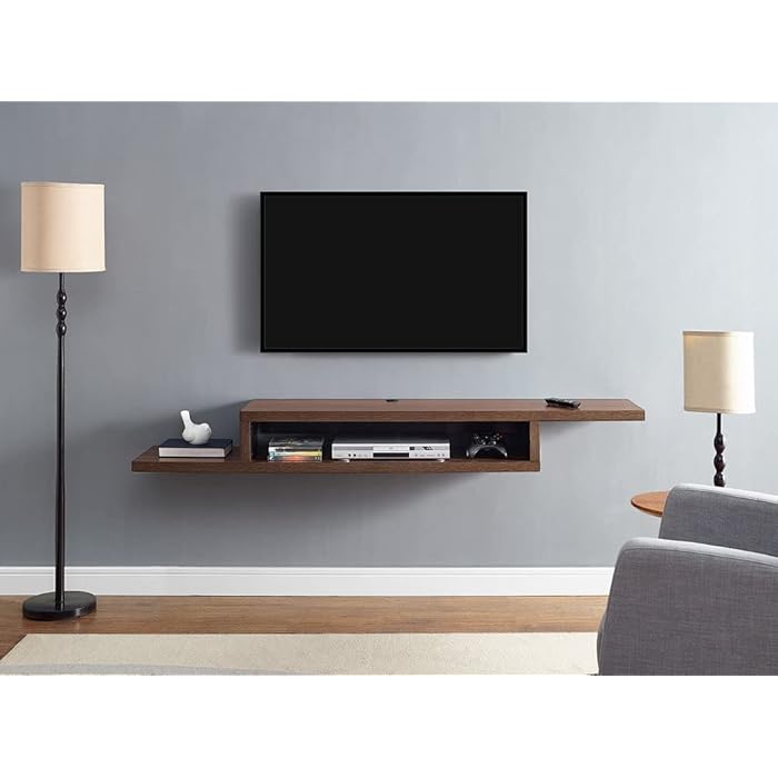 Buy Zed Wall Mounted TV Console, Floating TV Stand, Modern TV