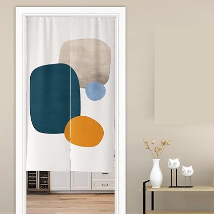 Amazon Nasfh のれん おしゃれ ナチュラル 北欧のれん 丈150 目隠し 間仕切り 暖簾 おしゃれ 北欧 可愛い 子供 部屋飾り ロング丈 カラー 新生活 タペストリー 和風 和モダン 和室 癒し 90 0 飾り付け インテリア 出入り口 ベランダ のれん オンライン通販