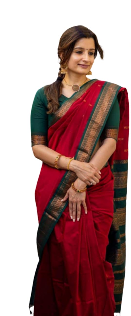 gadwal cotton sarees or kalyani cotton sarees-image-42